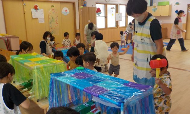 第2幼稚園乳児部　夏まつり　8月29日