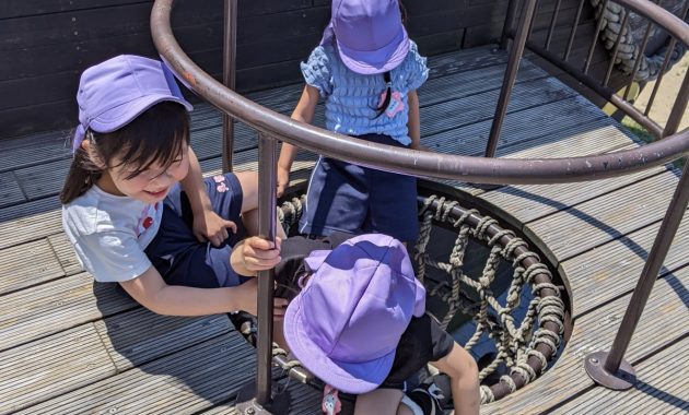 第一園　園外保育　山の下みなとランド　６月１２日