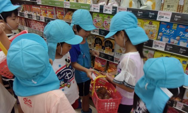 第一園　うめ組（５歳児）お楽しみ会　８月３１日