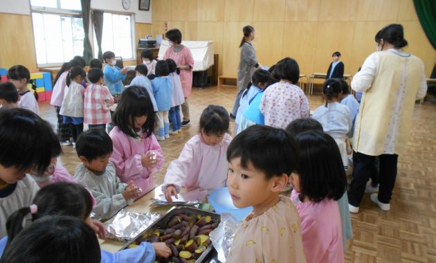 第二園　焼き芋大会　11月14日