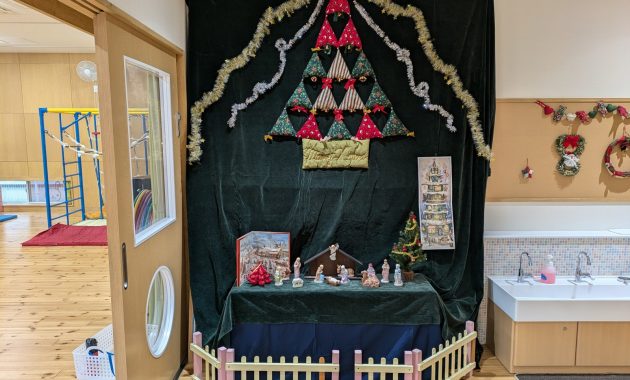 第一園　クリスマス装飾　１１月２２日