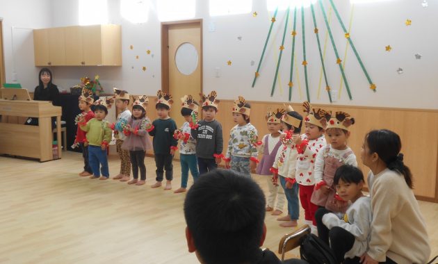 第二園　乳児部（恵光保育園）クリスマス会　12月14日（土）