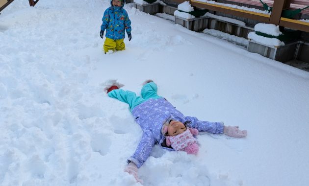 第一園　雪遊び　１月１０日