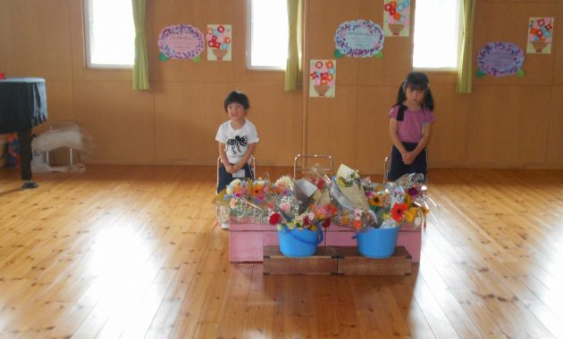 第一園　花の日礼拝　６月１１日