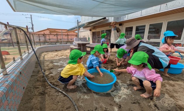 第一園　泥遊び　５月２１日