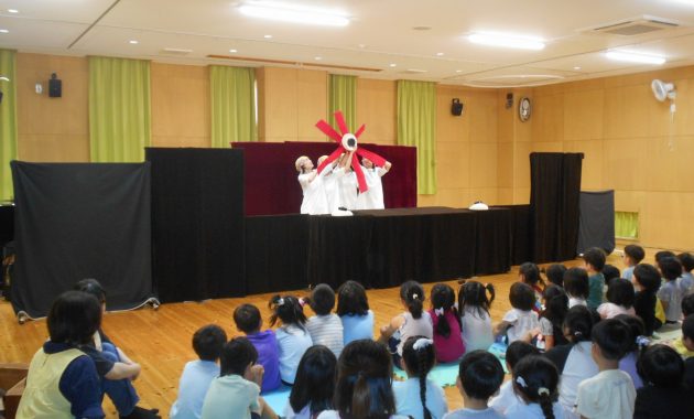 第一園・第二園　観劇『ちょうちん座』　７月１０日