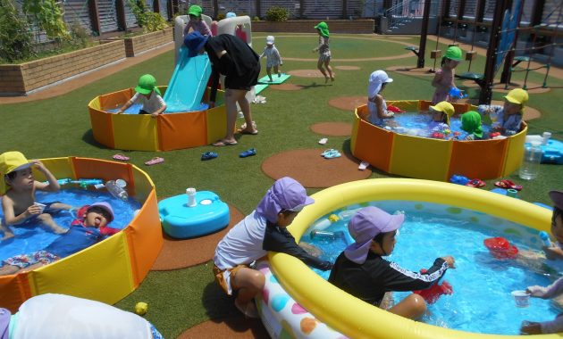 第一園　水遊び　7月１４日