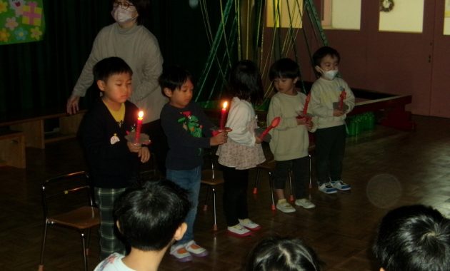 第二園　誕生会　12月3日