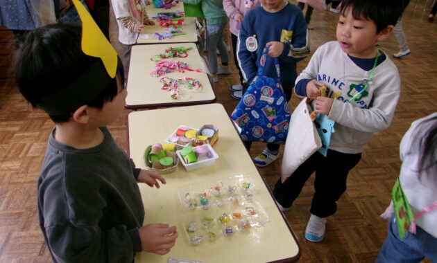 第二園　おみせやさんごっこ　2月3日