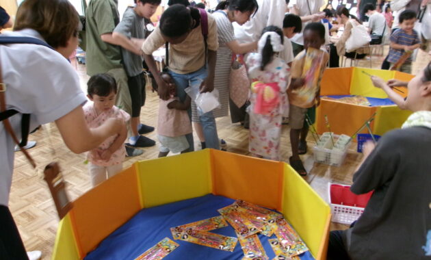 第２園夏祭りのようす７月２５日